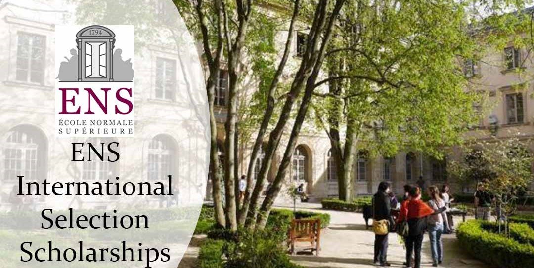 ENS International 2024/2025 Selection Scholarships For Masters Students